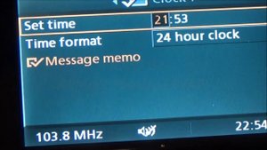 BMW 5 SERIES E60 НАСТРОЙКА ВРЕМЕНИ И ДАТЫ.