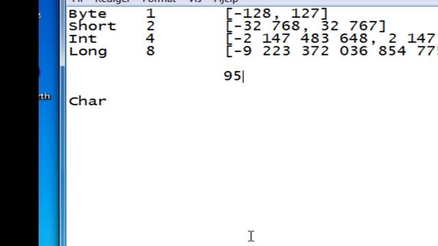 Java Programming Tutorial 04 Primitive Datatypes смотреть онлайн
