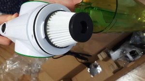 Распаковка — Вертикальный пылесос Kitfort KT-523-3