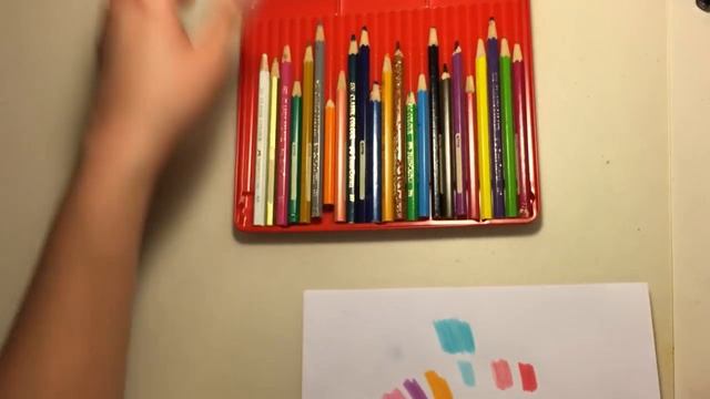 Обзор цветных карандашей смотреть онлайн