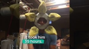 This guy made a functioning Demogorgon costume