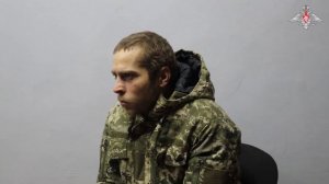 Пленный военнослужащий ВСУ Евгений Кириллов