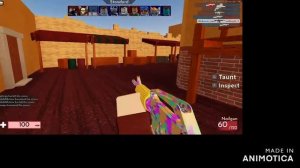 Trolling players with a troll skin! (Roblox)