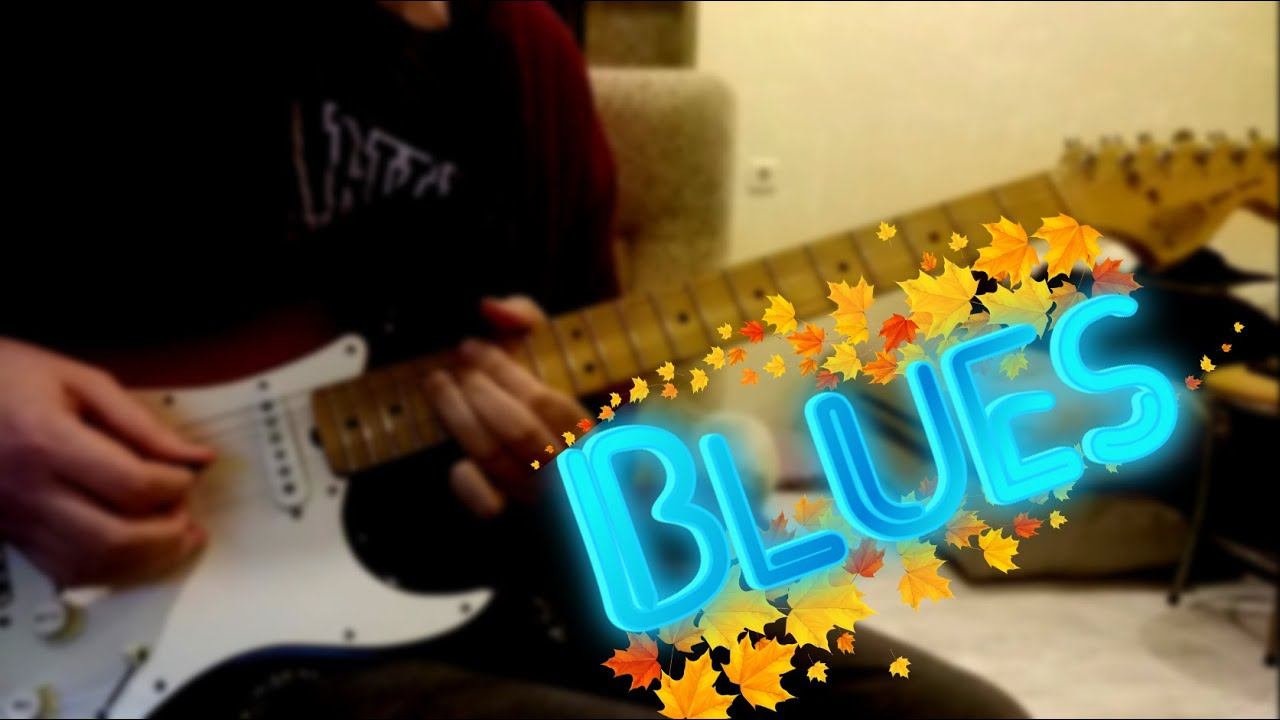 Soulful Autumn Blues - Guitar Improvisation By Guitar Poop