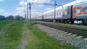 ЭП1М-528 с поездом номер 114С Адлер-Санкт Петербург