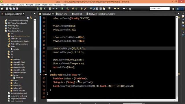Android #90 TableLayout Three смотреть онлайн