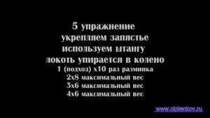 Армрестлинг 10 секретных упражнений Цыпленков Денис