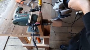 Как сделать круглую ручку без токарного станка. How to make the knob (round handle) without a lathe
