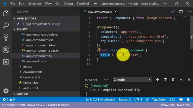 Angular CLI Tutorial For Beginners | Hello World Program Using Angular | Intellipaat смотреть онлайн