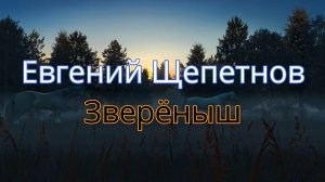 Евгений Щепетнов. "Зверёныш".