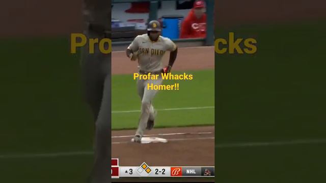 Profar Whacks Homer!!