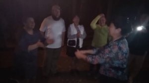 Измайловский пятачок ,пляска мордовочек с Андреем и гостем "Со Сквера гармонистов" г. Орел Алексеем