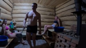 Банька с братьями в деревне!?? #баня #пар #чесночныйпар #здоровье #красота #молодость #семья