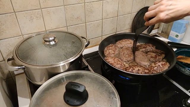Котлеты из лосятины - самые сочные и вкусные; макароны по-флотски из ЛОСЯ