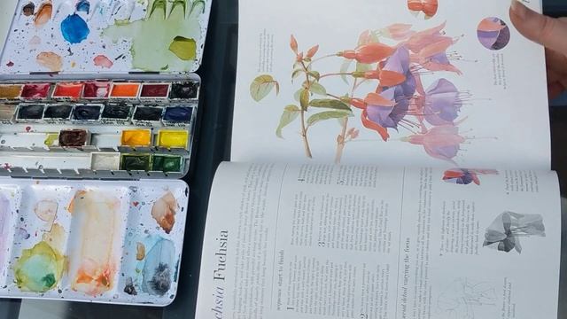 The Watercolour Flower Painter's A-Z | Art Book Review & Flip Through смотреть онлайн
