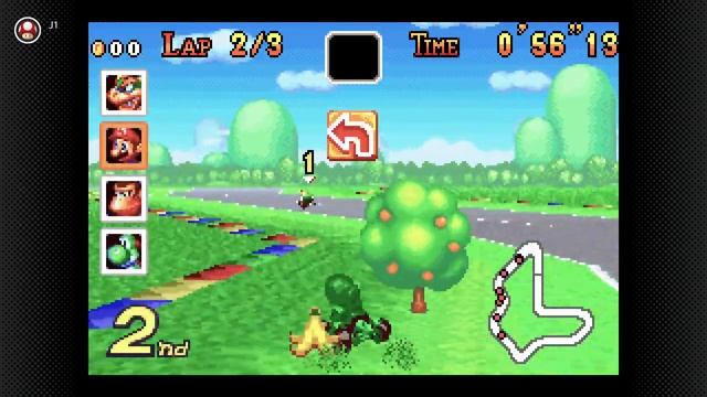 Mario Kart Super Circuit (GBA Switch Online) Item Wheel Hack смотреть онлайн