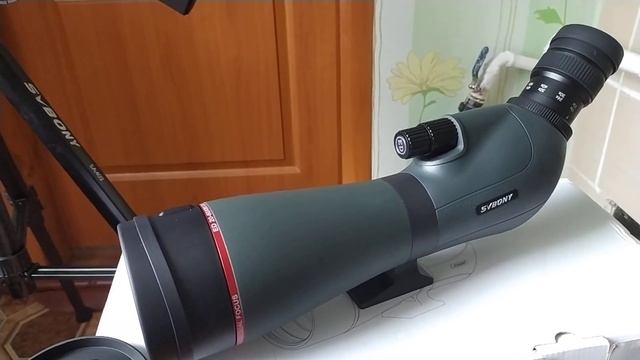 Обзор зрительной трубы SVBONY SV406P ED и штатива SA402 смотреть онлайн