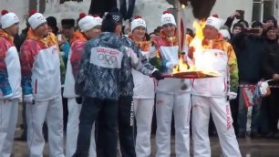 Олимпийский факел сгорел в Самаре