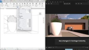Using Live Link from Revit to Chaos Vantage
