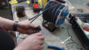 Удлинитель на катушке 30м.  Своими руками.