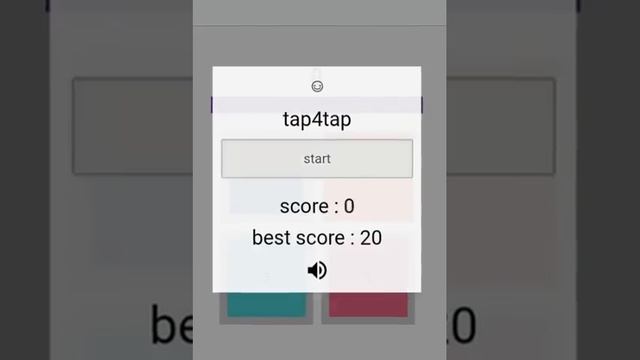 tap4tap - ionic framework android game