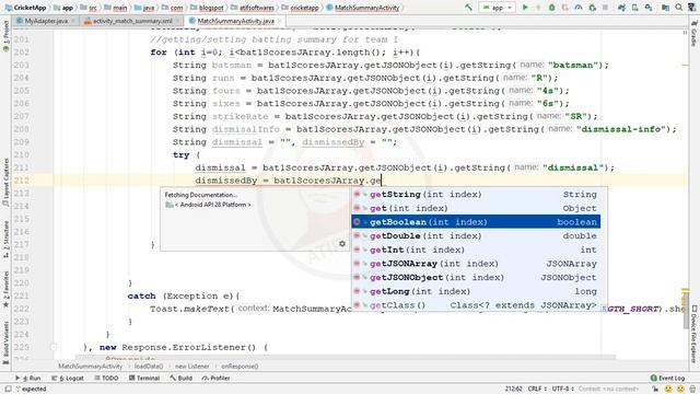 Cricket App Part 06 – Android Studio – Java смотреть онлайн