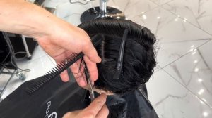 Шикарная короткая женская стрижка с короткой челкой