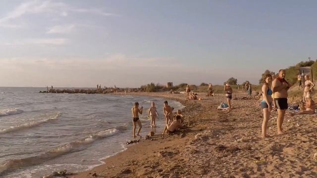 Отдых на море | поселок Ильич | Краснодарский край Кубань обзор пляжа