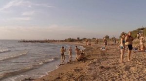 Отдых на море | поселок Ильич | Краснодарский край Кубань обзор пляжа