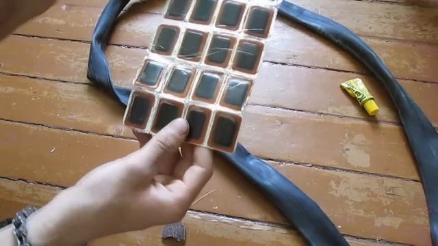 Как заклеить велосипедную камеру смотреть онлайн