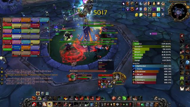 WoW WotLK Classic arms warrior pve Naxxramas 25-man Kel'Thuzad kill 4 смотреть онлайн