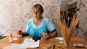 Мастер-класс  “Аппликация из соломки” Швецовой Татьяны Николаевны