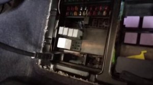 Renault Espace III 3 OBD DLC Location Diagnostic socket