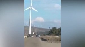 Разрушение ветряной турбины