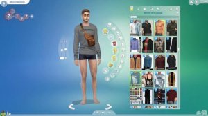 Sims 4 Ever Project создание персонажа сима  Эйсен Николсон