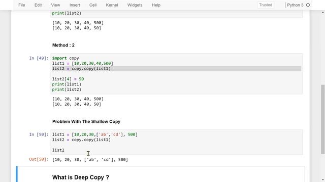 Python Concept: Normal Copy, Shallow Copy and Deep Copy | Ask Jojo