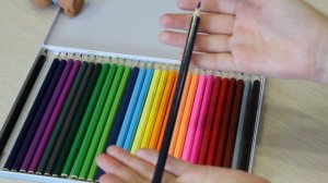 Набор цветных карандашей. Раскрашивай с удовольствием.mp4