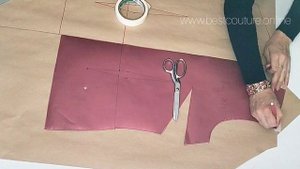 Мастер- Класс крой платья с драпировкой, рукав фонарик подгоняя выкройку базу под трикотажную основ