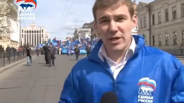 Праздник 1 мая в Казани. Иван Байков. 01.05.12