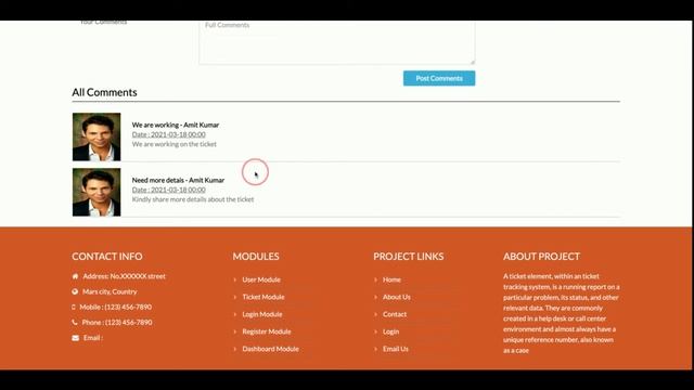 Helpdesk Ticketing System Project on Python, Django and MySQL