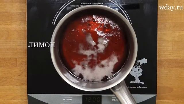 Рецепт "ГРУША В ВИНЕ С ГРАНИТЕ" смотреть онлайн