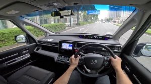 2020 Honda STEP WGN - Test Drive - POV with Binaural Audio