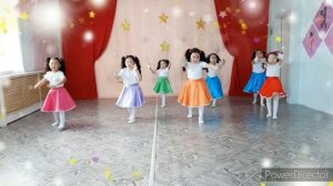 танцевальный ансамбль "Созвездие" , танец "Мы маленькие звезды"