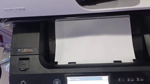 Copy colour on printer Ricoh SP C261SFNw