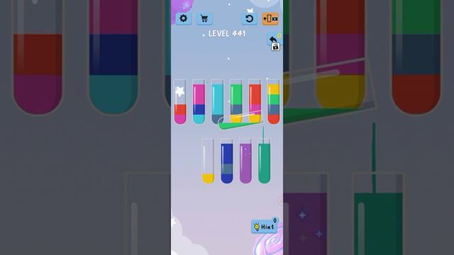 water color sort level 441 смотреть онлайн