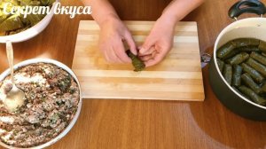 Долма из виноградных листьев. Голубцы / SHRUB DOLMA
