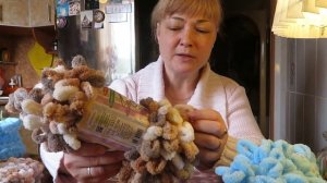 Вязание носков из Alize Puffy