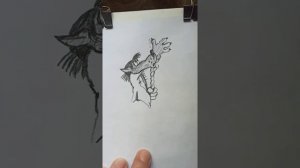 Как быстро нарисовать Волка карандашом.