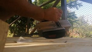 Замена ножей на электрорубанке