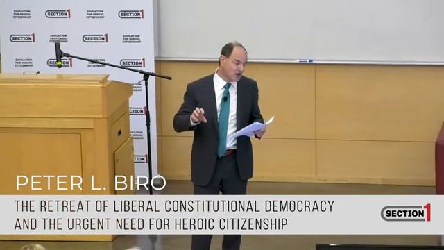 Peter L. Biro - Constitutional Democracy Under Stress - Conference 2019 смотреть онлайн